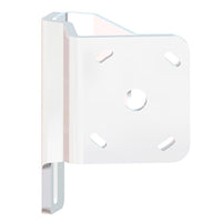 Power-Pole Braced Kit - S-2-2 Starboard - White [PKB-S-2-2-S-WT]