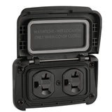 Scanstrut Ventura Series Dual AC Outlet - 125V - 20A [SC-V-P1]