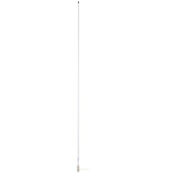 Scout 8' White VHF Antenna 6dB Heavy Stainless Steel Ferrule w/6M RG-8x Includes PL-259 Heavy Duty Offshore Antenna KS-43 [PF AN NVHF00020T]