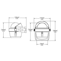 Ritchie B-51 Explorer Compass - Bracket Mount - Black [B-51]