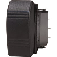 Blue Sea 8290 Water Resistant Contura III Switch - (ON)-OFF-(ON) - Black [8290]