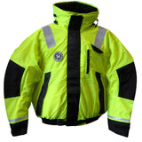 First Watch AB-1100 Flotation Bomber Jacket - Hi-Vis Yellow/Black - XL  [AB-1100-HV-XL]