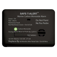 Safe-T-Alert 62 Series Carbon Monoxide Alarm w/Relay - 12V - 62-541-R-Marine - Surface Mount - Black [62-541-R-MARINE-BL]